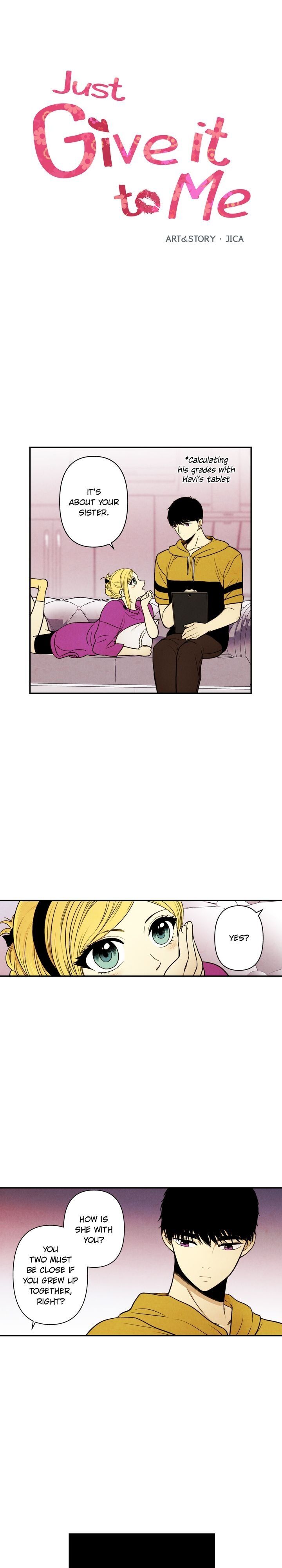 Just Give it to Me Chapter 93 - Page 1