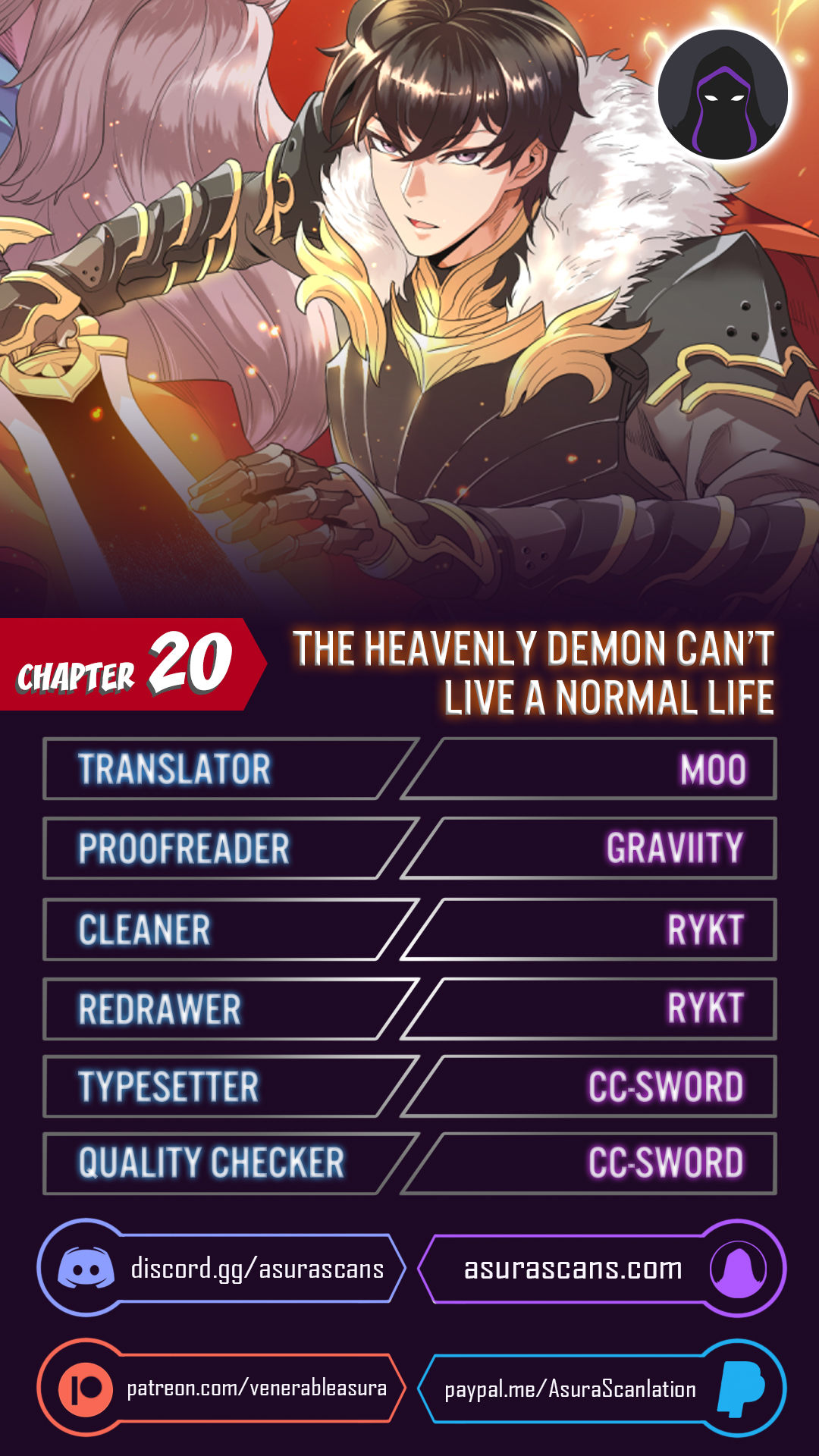 The Heavenly Demon Can’t Live a Normal Life Chapter 20 - Page 1