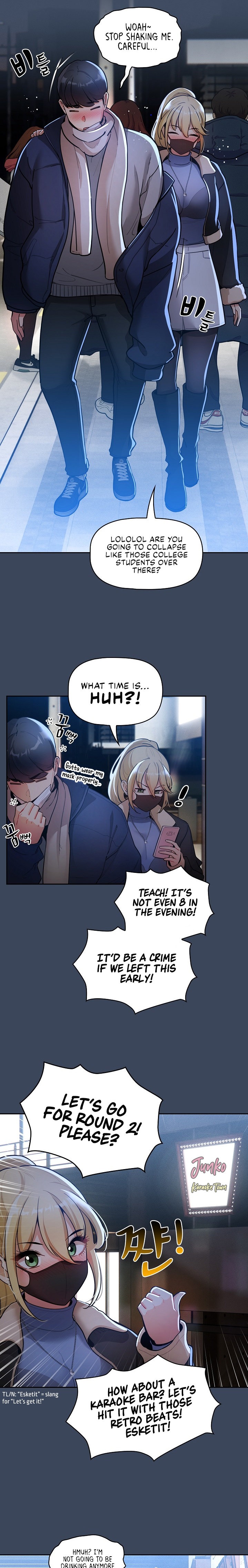 Private Tutoring in These Trying Times Chapter 73 - Page 13