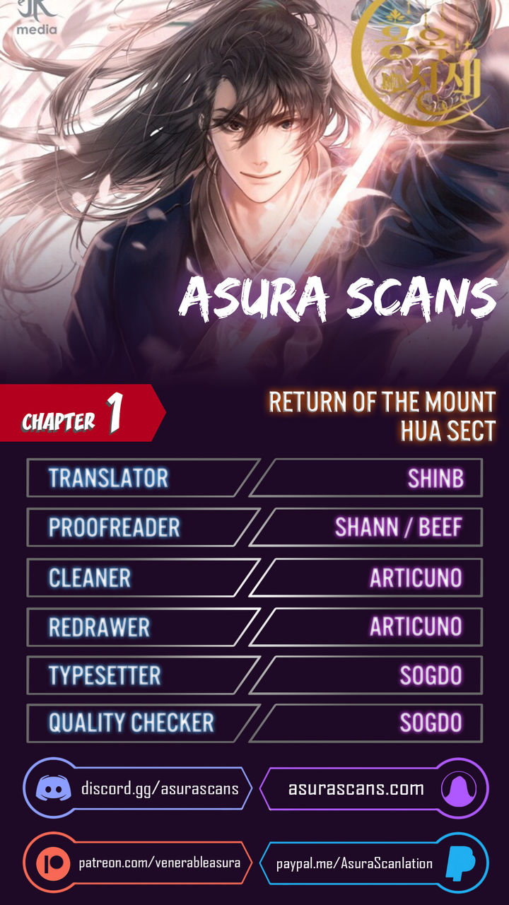 Return of the Mount Hua Sect Chapter 1 - Page 1