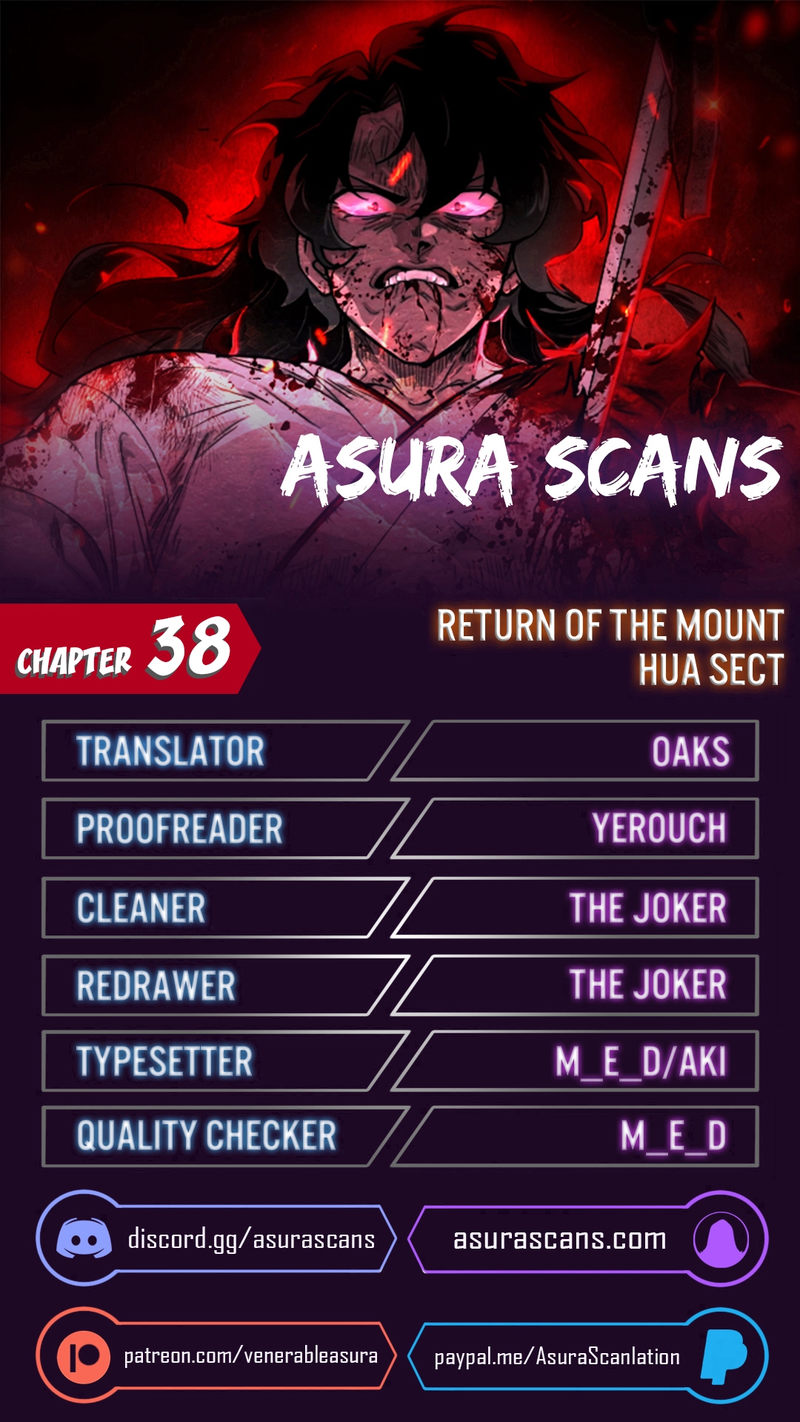 Return of the Mount Hua Sect Chapter 38 - Page 1