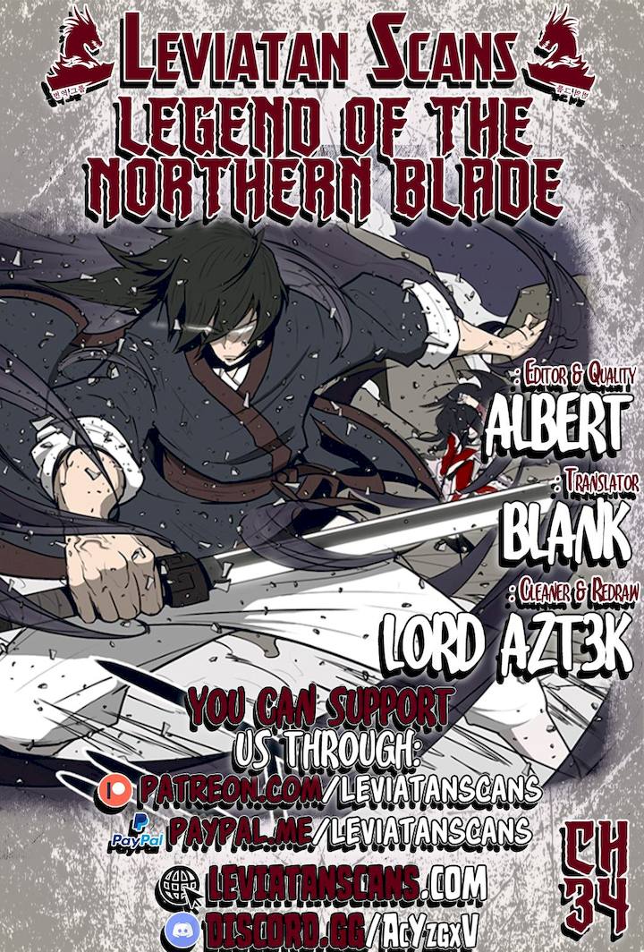 Legend of the Northern Blade Chapter 34 - Page 1