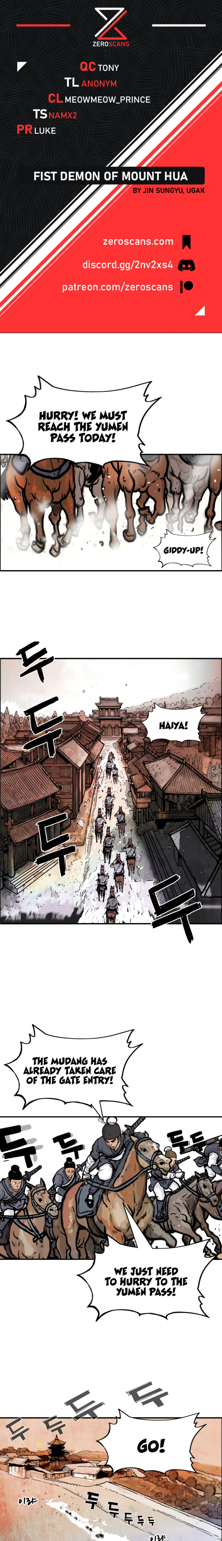 Fist demon of Mount Hua Chapter 16 - Page 1