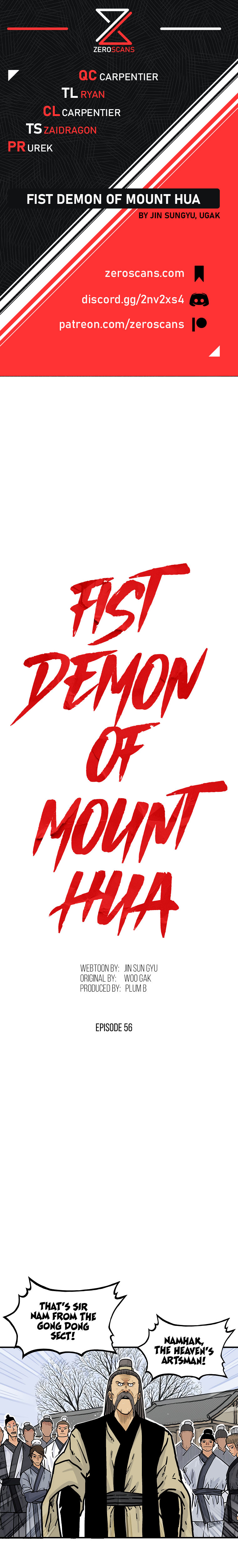 Fist demon of Mount Hua Chapter 56 - Page 1