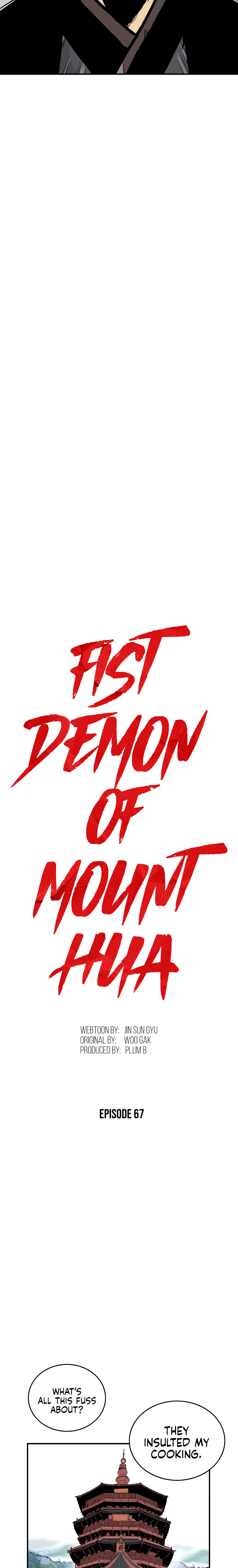 Fist demon of Mount Hua Chapter 67 - Page 2