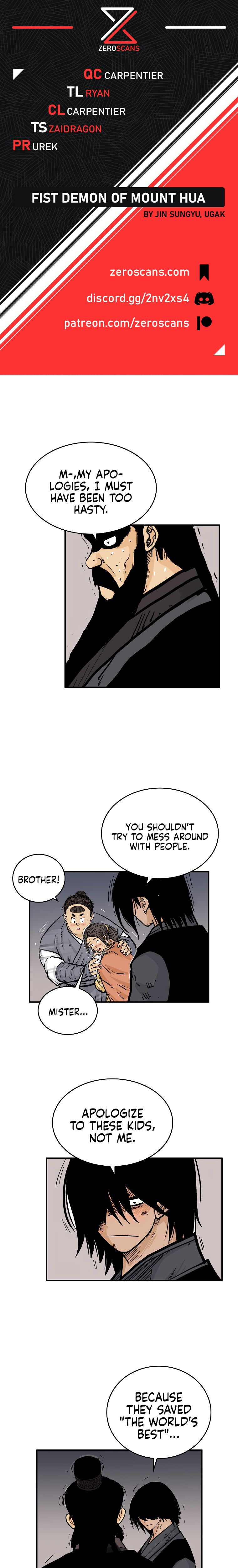 Fist demon of Mount Hua Chapter 68 - Page 1