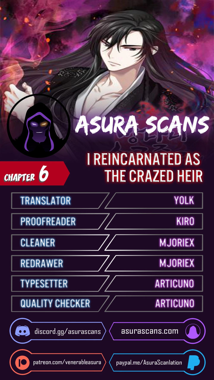 I Reincarnated As The Crazed Heir Chapter 6 - Page 1