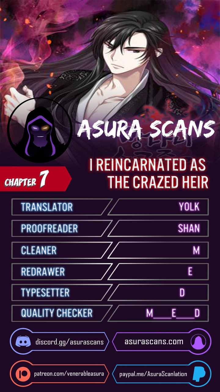 I Reincarnated As The Crazed Heir Chapter 7 - Page 1