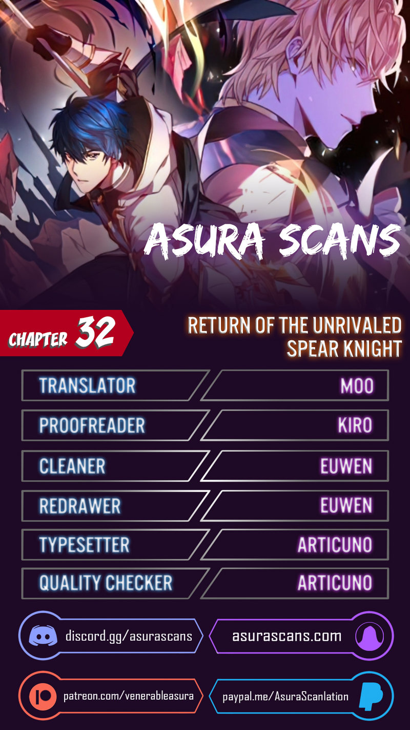 Return of the Legendary Spear Knight Chapter 32 - Page 1