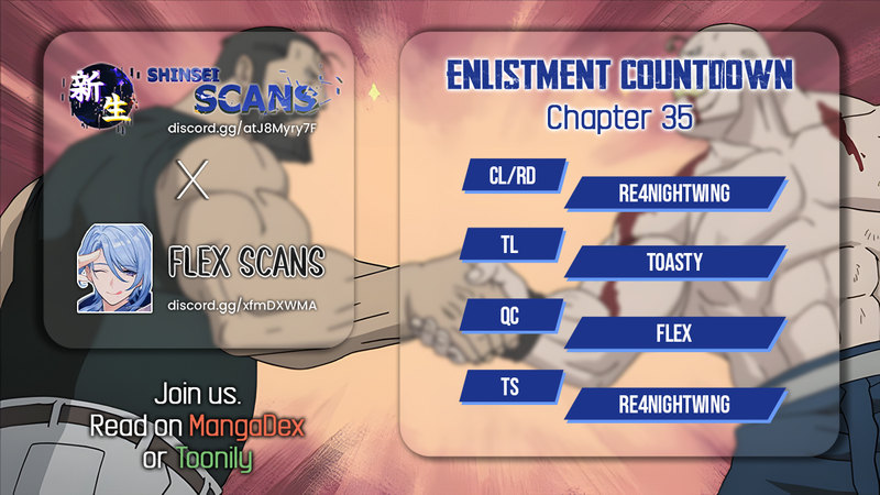 Enlistment Countdown Chapter 35 - Page 1