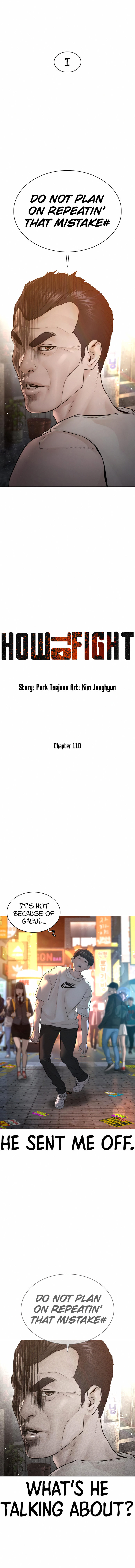 How to Fight Chapter 110 - Page 4