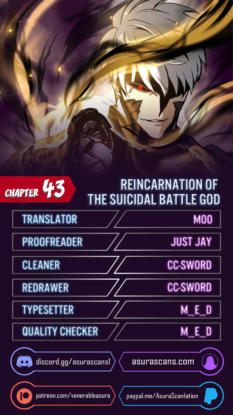 Reincarnation of the Suicidal Battle God Chapter 43 - Page 1