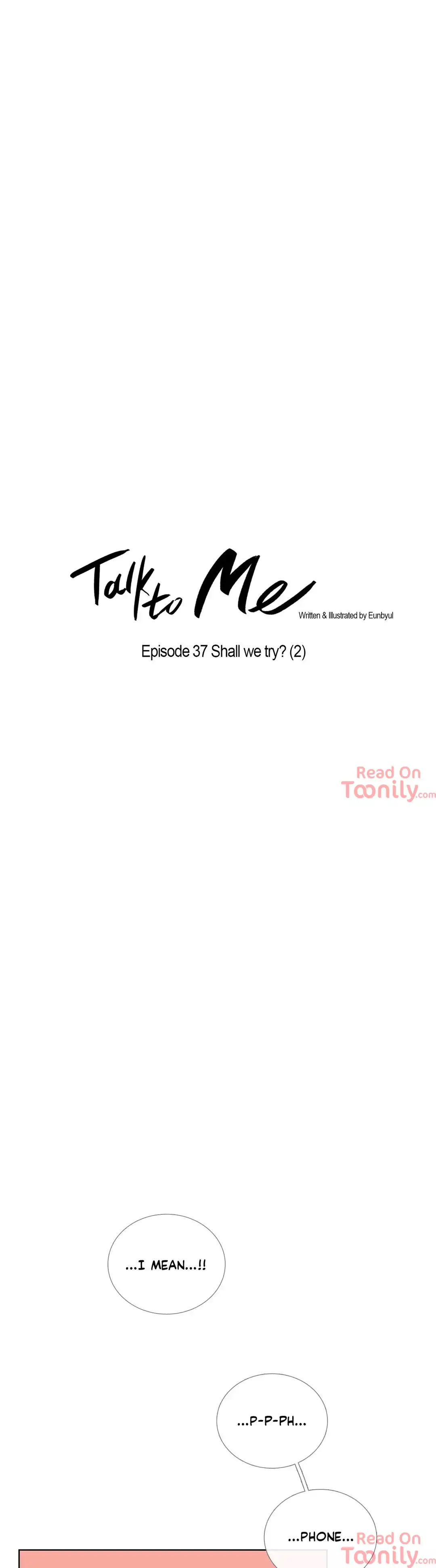 Talk to Me Chapter 37 - Page 3