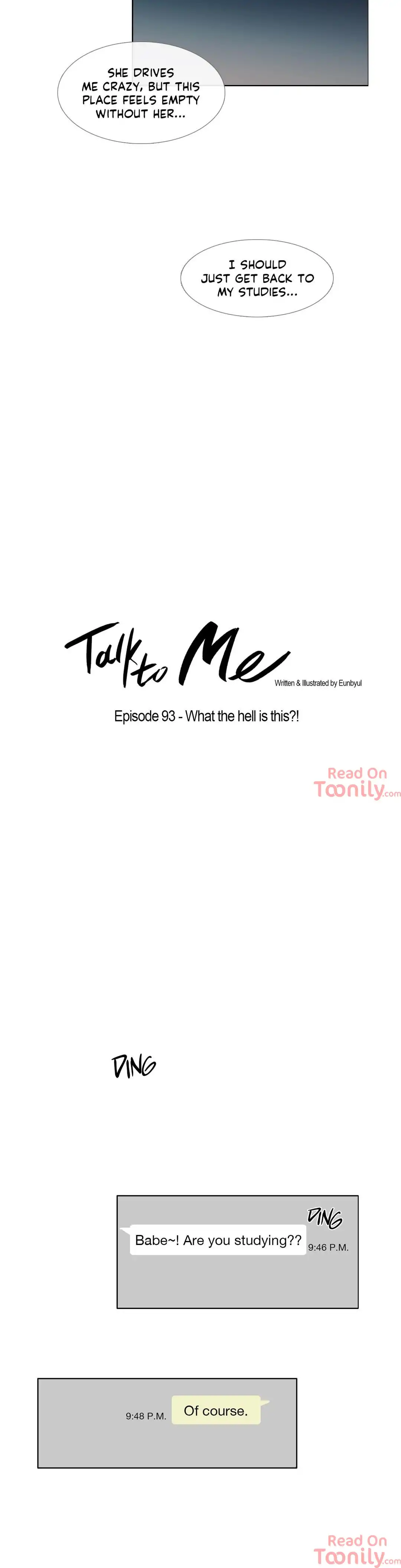 Talk to Me Chapter 93 - Page 3