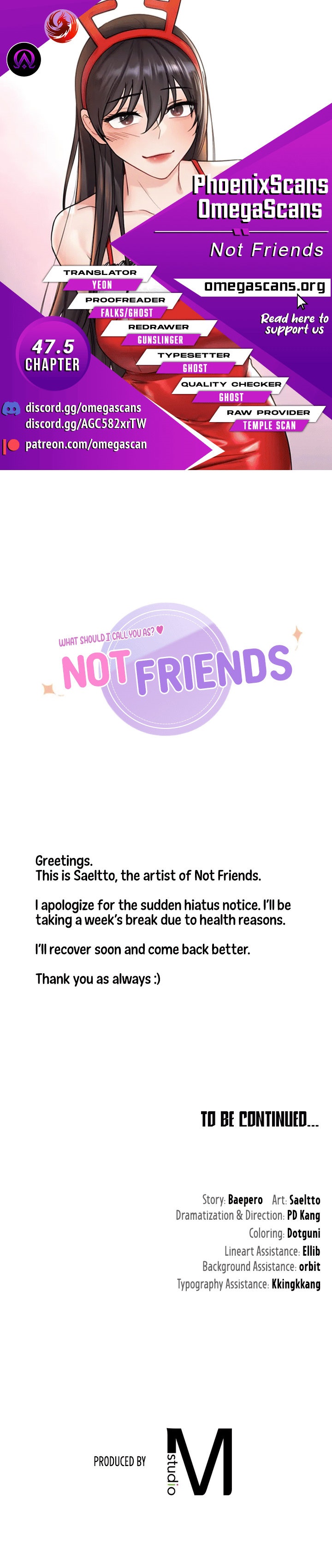 Not a friend – What do I call her as? Chapter 47.5 - Page 1