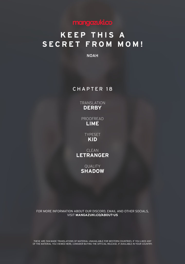 Keep it a secret from your mother! Chapter 18 - Page 1