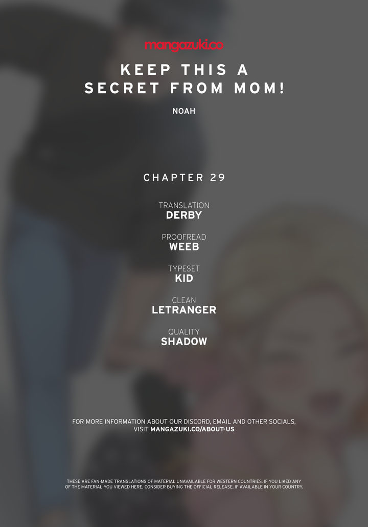 Keep it a secret from your mother! Chapter 29 - Page 1