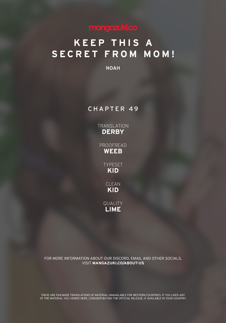 Keep it a secret from your mother! Chapter 49 - Page 1