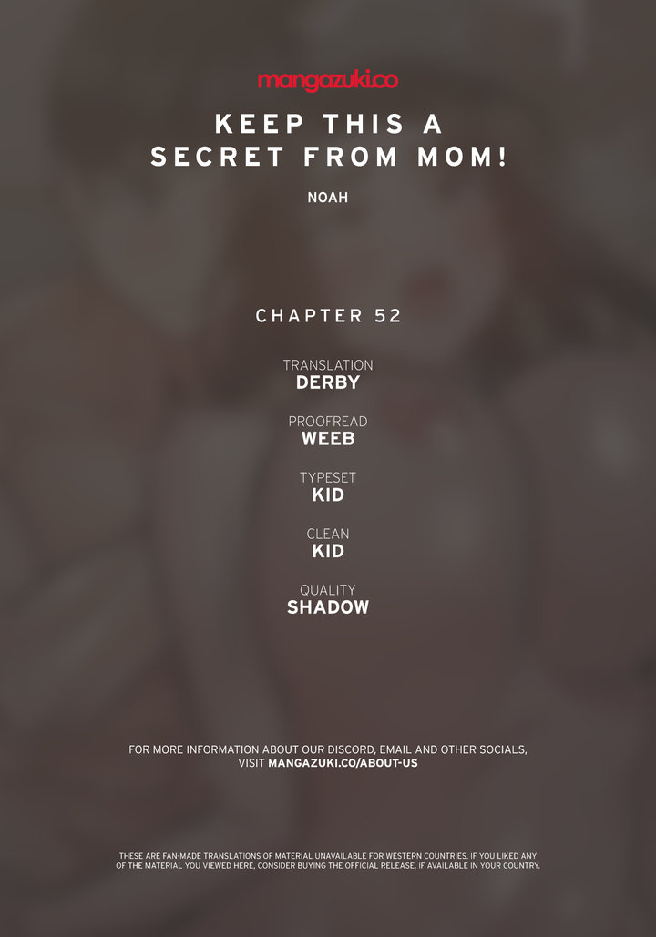 Keep it a secret from your mother! Chapter 52 - Page 1