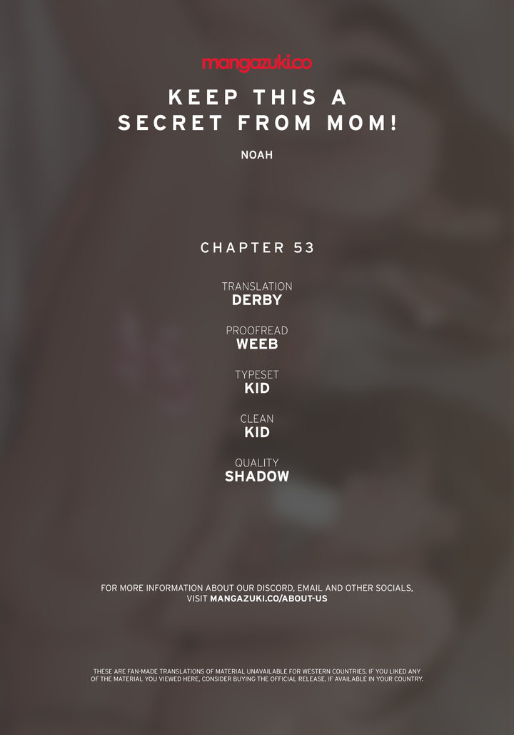 Keep it a secret from your mother! Chapter 53 - Page 1