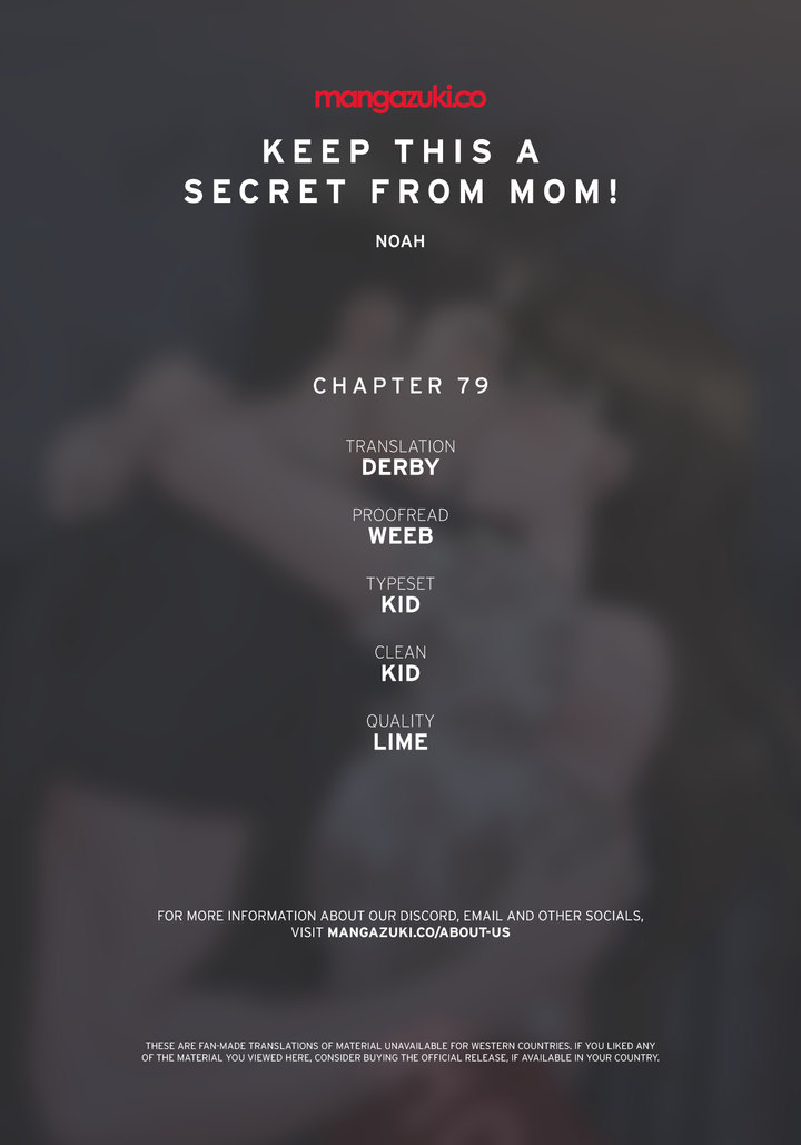 Keep it a secret from your mother! Chapter 79 - Page 1