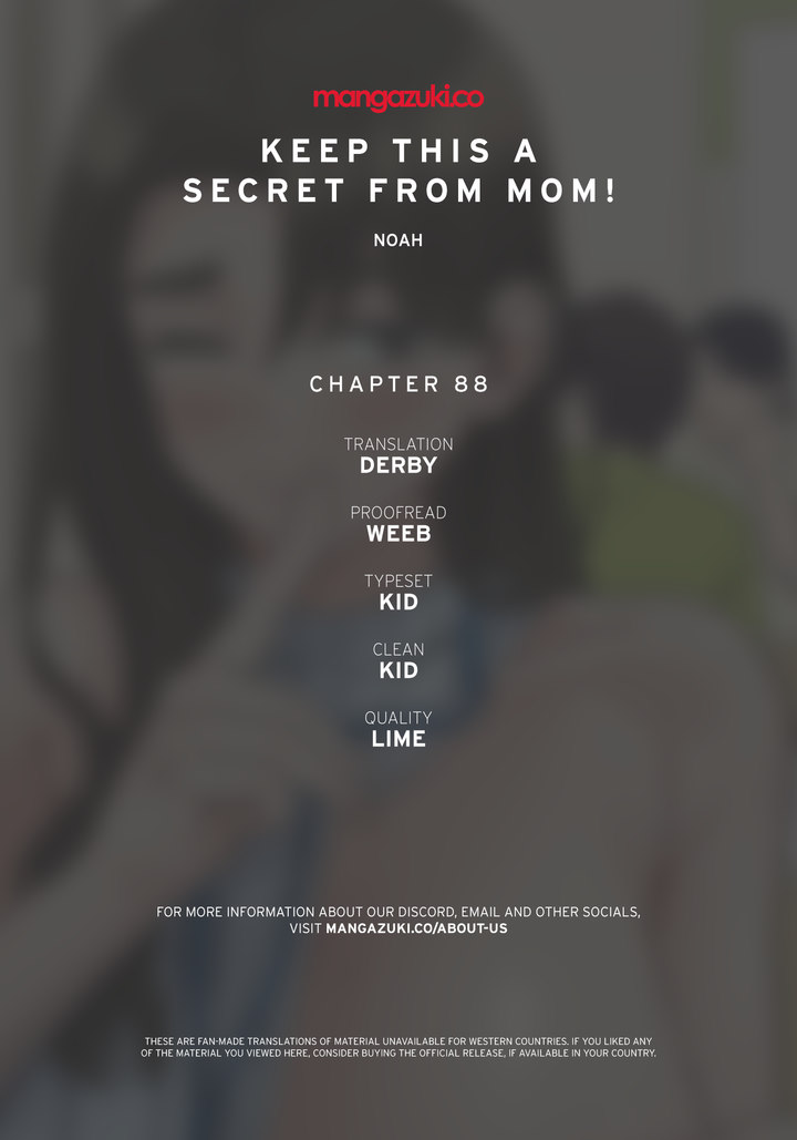 Keep it a secret from your mother! Chapter 88 - Page 1