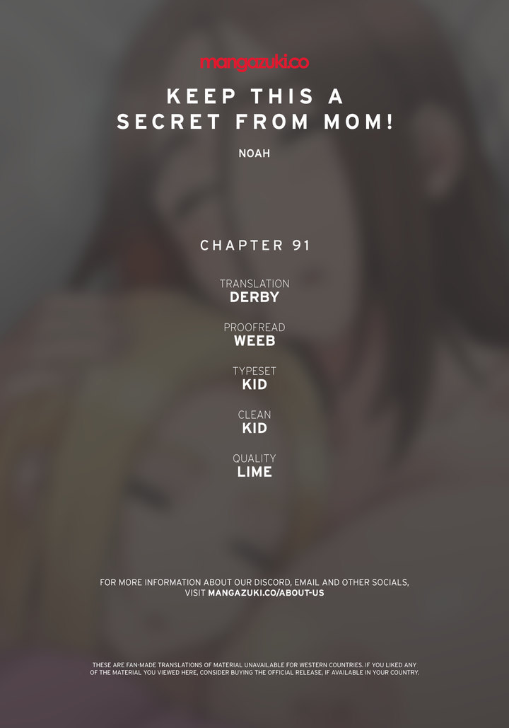 Keep it a secret from your mother! Chapter 91 - Page 1