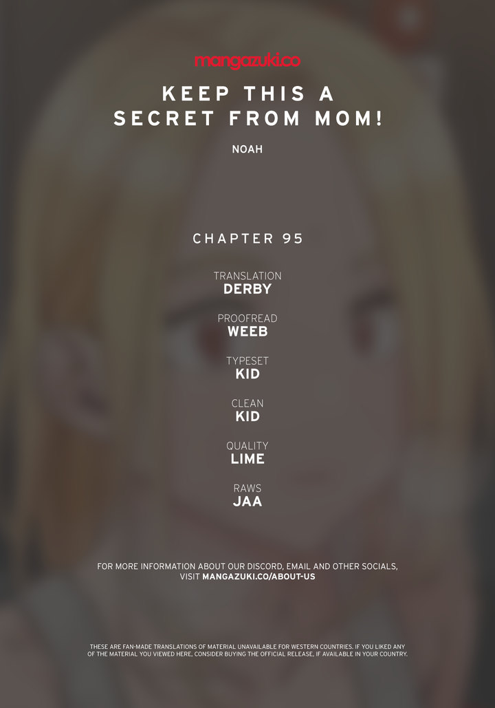 Keep it a secret from your mother! Chapter 95 - Page 1