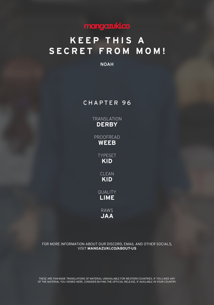 Keep it a secret from your mother! Chapter 96 - Page 1