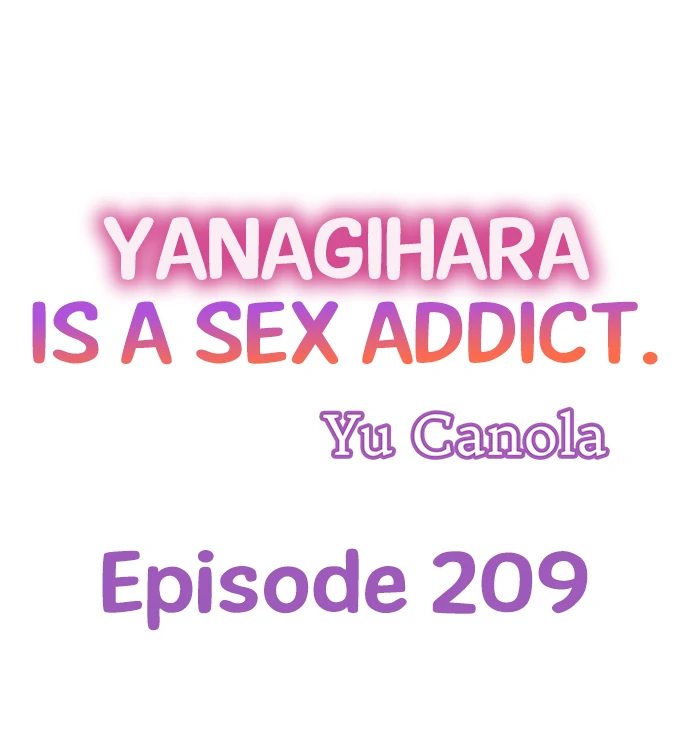 Yanagihara Is a Sex Addict. Chapter 209 - Page 1