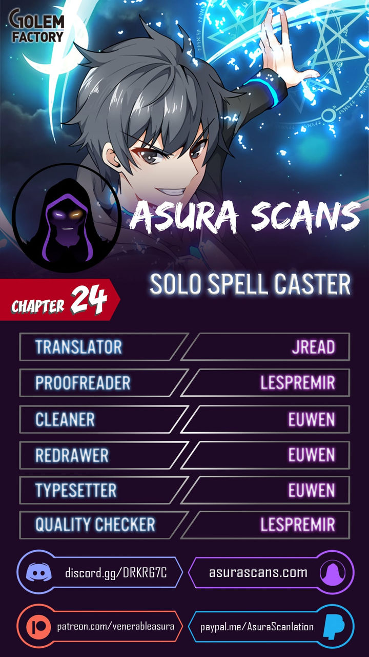 Solo Spell Caster Chapter 24 - Page 1