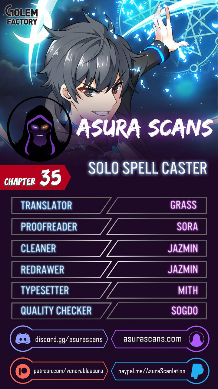 Solo Spell Caster Chapter 35 - Page 1