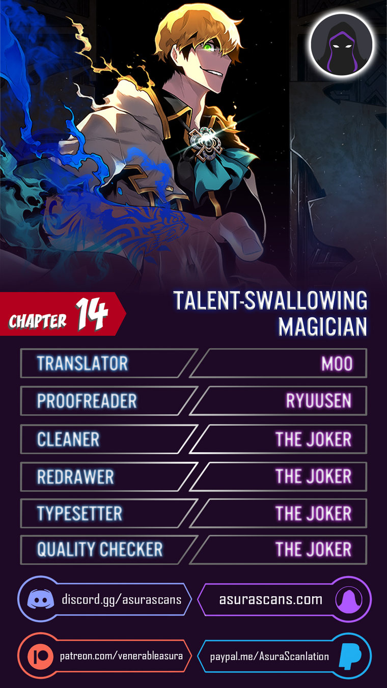 Talent-Swallowing Magician Chapter 14 - Page 1