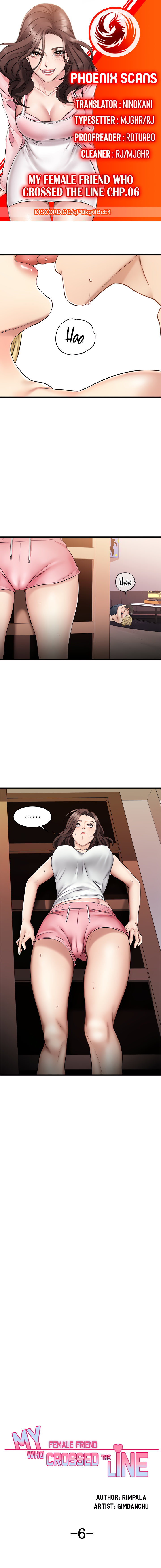 My Female Friend Who Crossed The Line Chapter 6 - Page 1