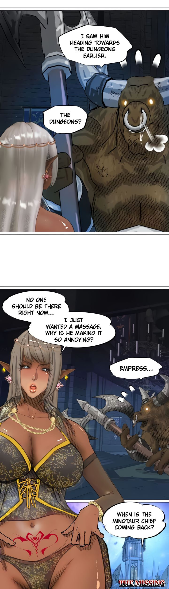 The DARK ELF QUEEN and the SLAVE ORC Chapter 28 - Page 30