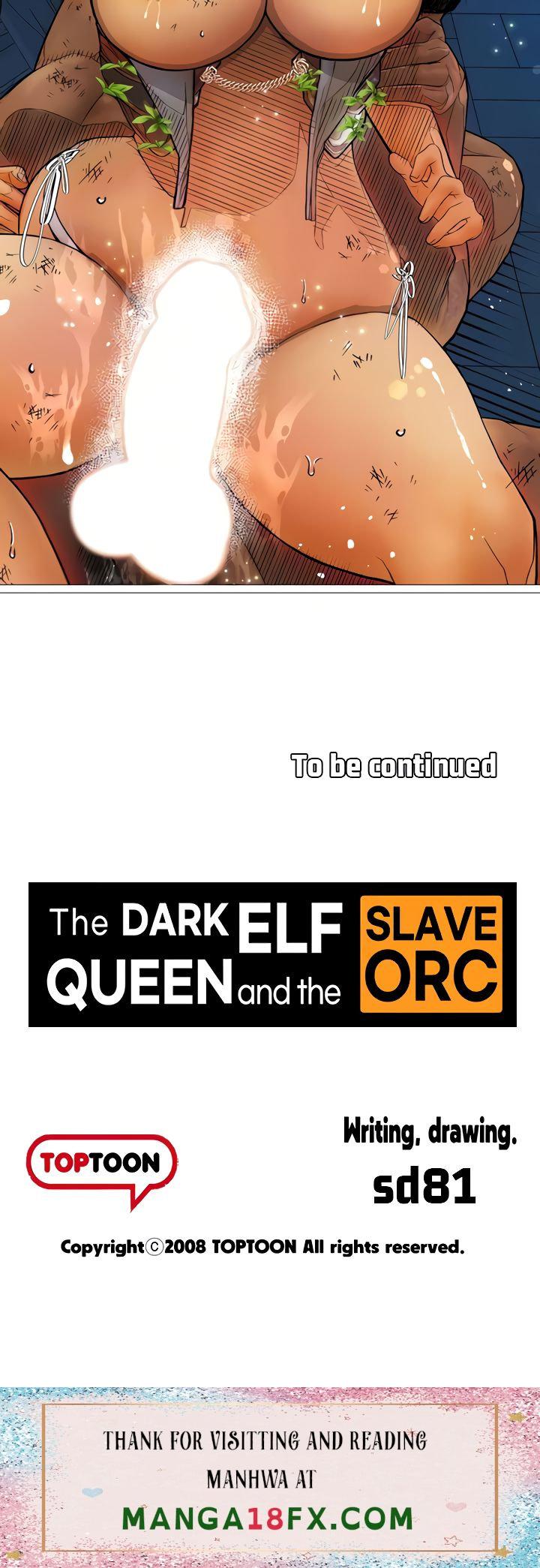 The DARK ELF QUEEN and the SLAVE ORC Chapter 28 - Page 34