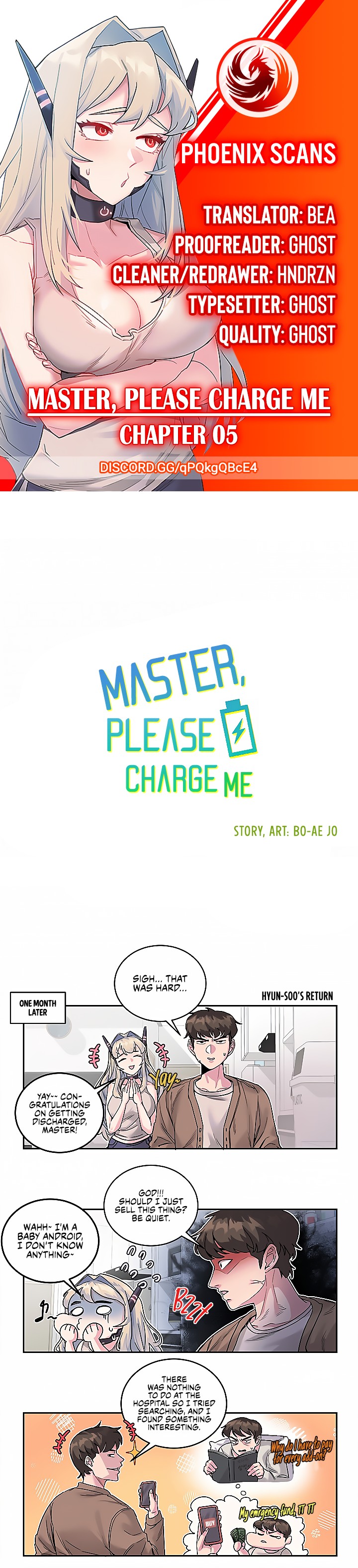 Master, Please Charge Me Chapter 5 - Page 1