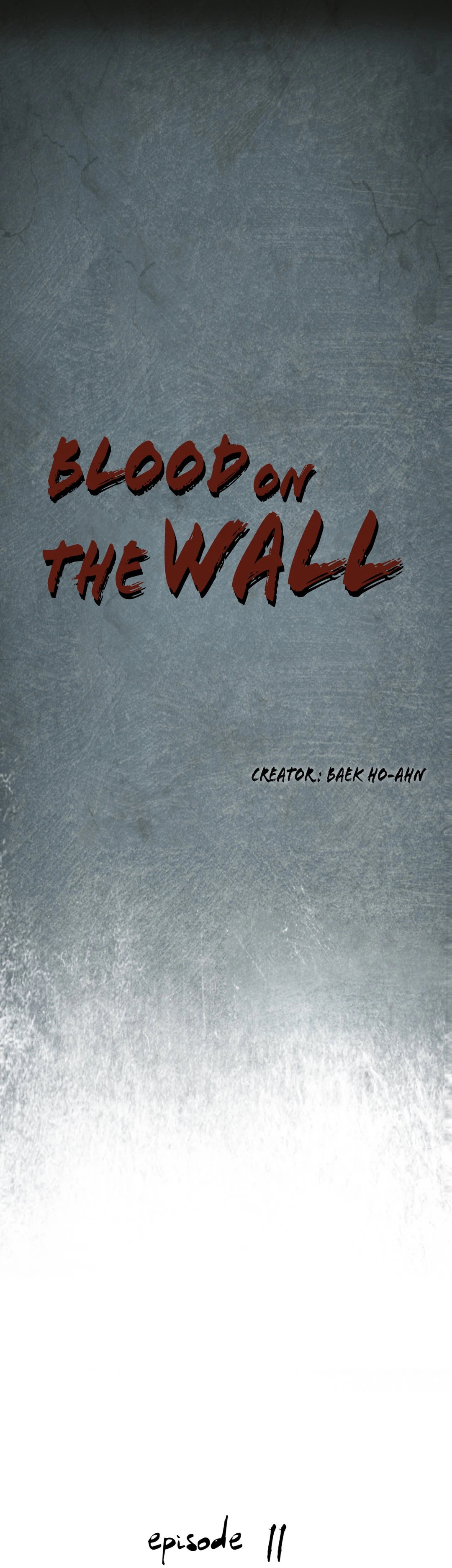 Blood on the wall Chapter 11 - Page 1