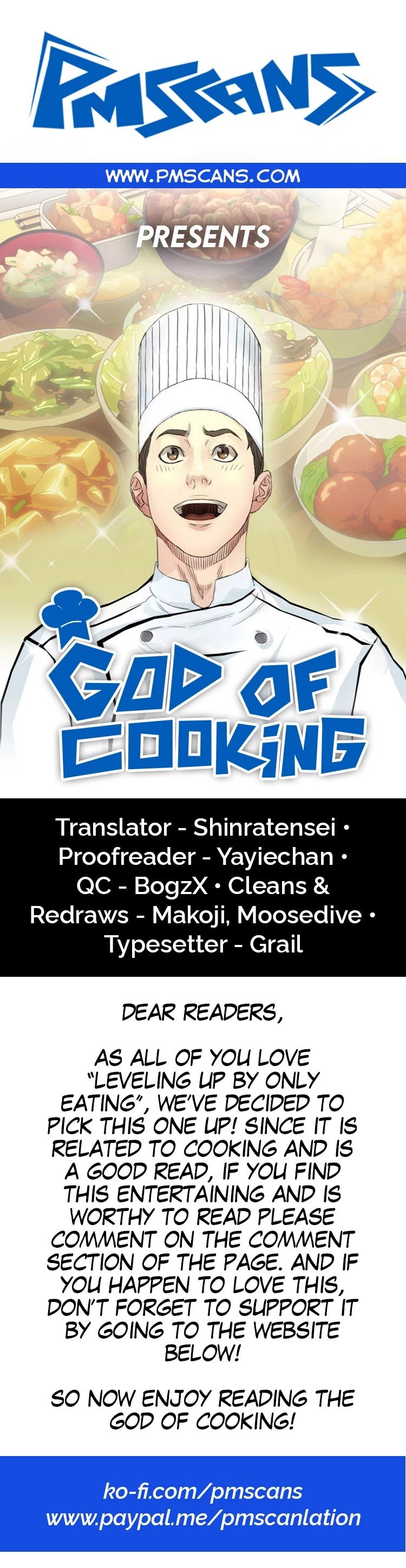 God Of Cooking Chapter 16 - Page 1