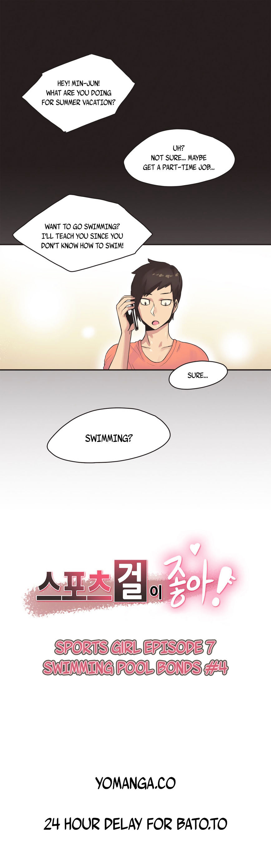 Sports Girl Chapter 8 - Page 1