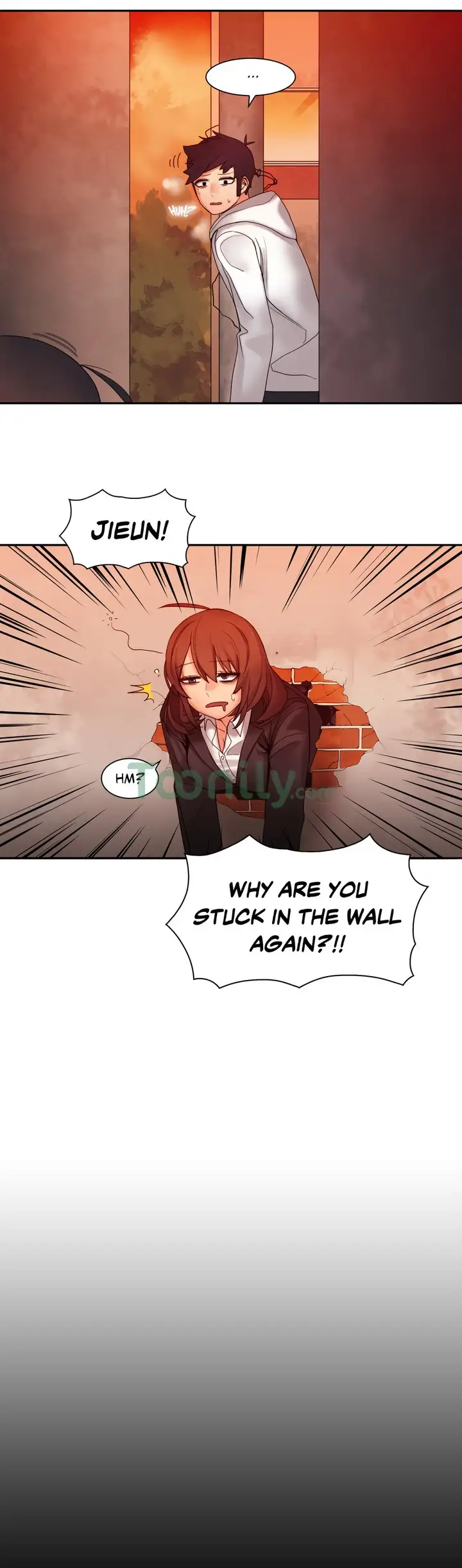 The Girl That Got Stuck in the Wall Chapter 8 - Page 12