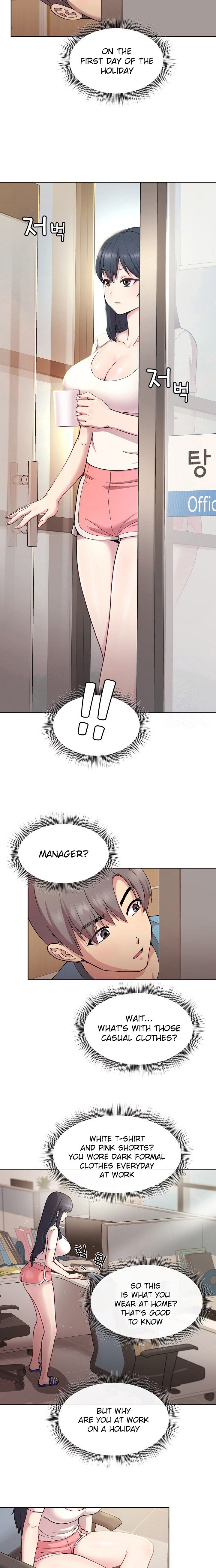 Playing a game with my Busty Manager Chapter 1 - Page 11