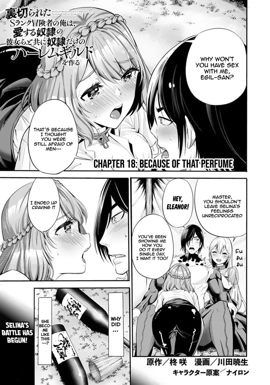 Uragirareta S Rank Boukensha no Ore wa, Aisuru Dorei no Kanojora to Tomoni Dorei dake no Harem Guild o Tsukuru Chapter 18 - Page 1