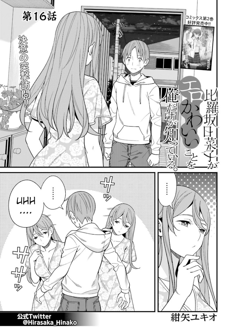 Hirasaka Hinako ga Ero Kawaii koto wo Ore dake ga Shitteiru Chapter 16 - Page 1