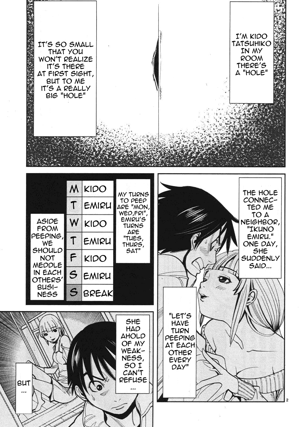 Nozoki Ana Chapter 14 - Page 3