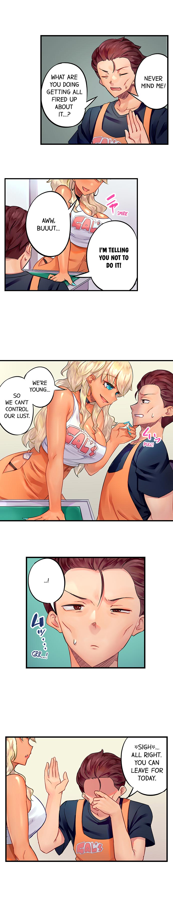 Orgasm Management for This Tanned Girl Chapter 1 - Page 8