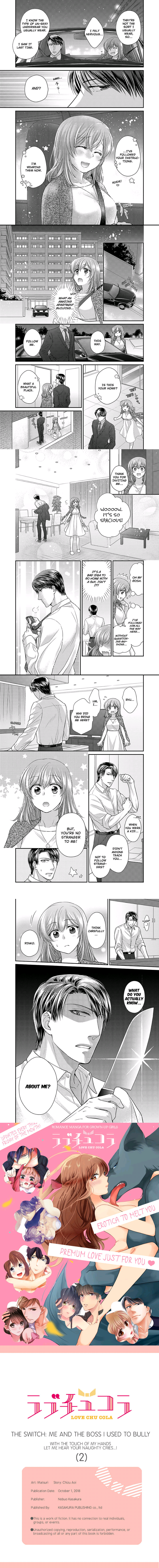 Ijimerare Joushi no Hyouhen Switch Ore no Aibu de Midare ni Aege Chapter 2 - Page 3