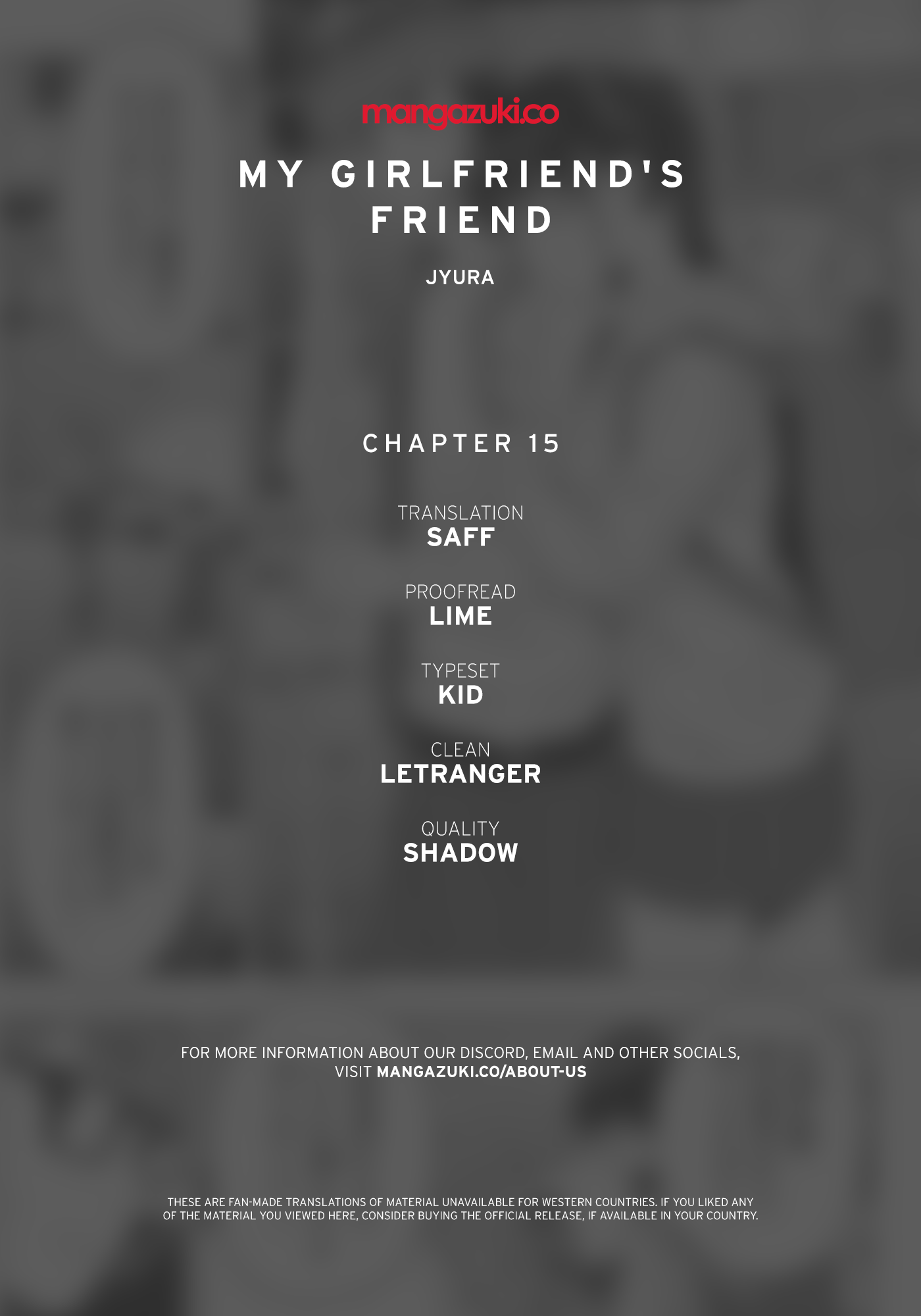 My Girlfriend's Friend Chapter 15 - Page 1