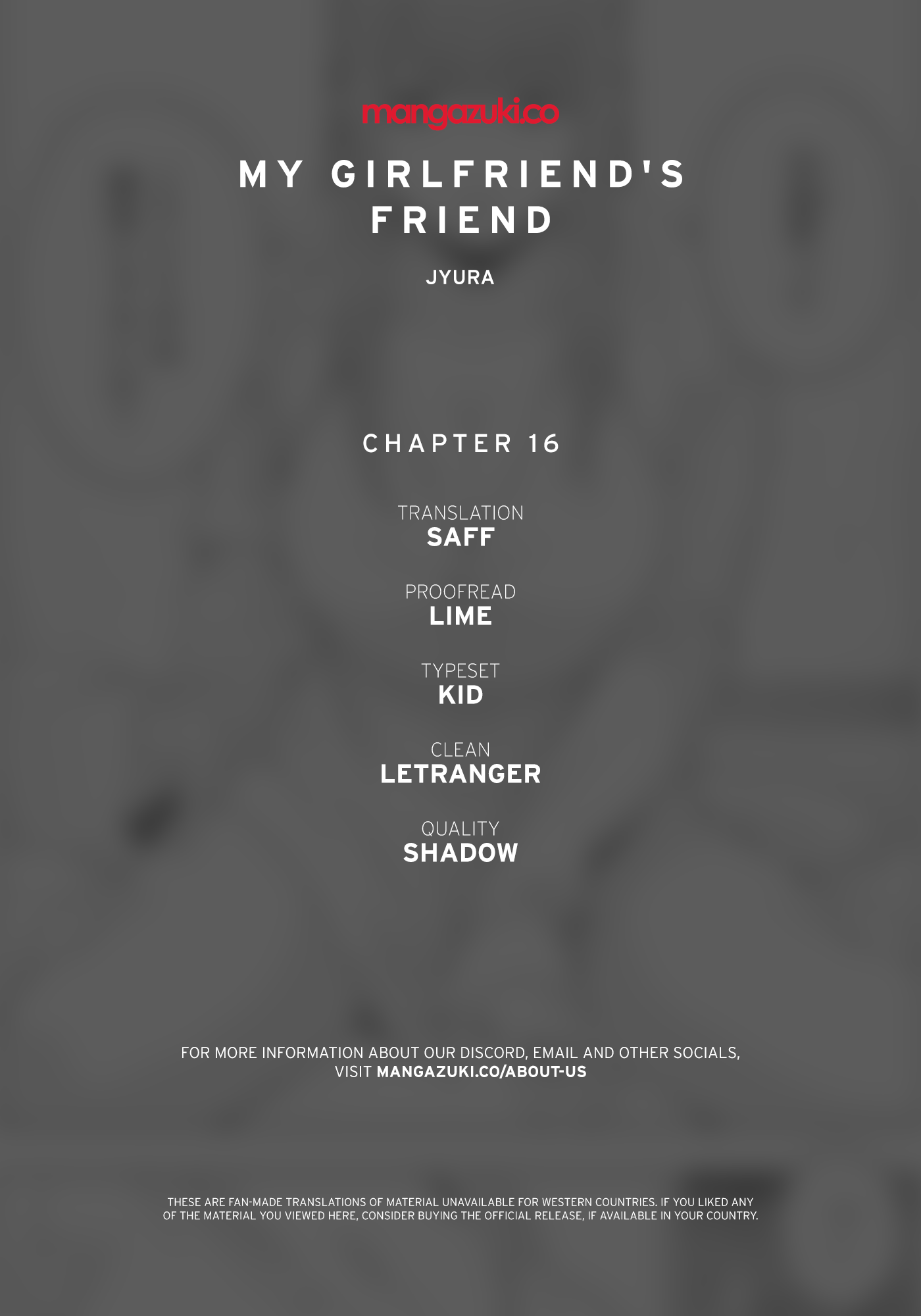 My Girlfriend's Friend Chapter 16 - Page 1