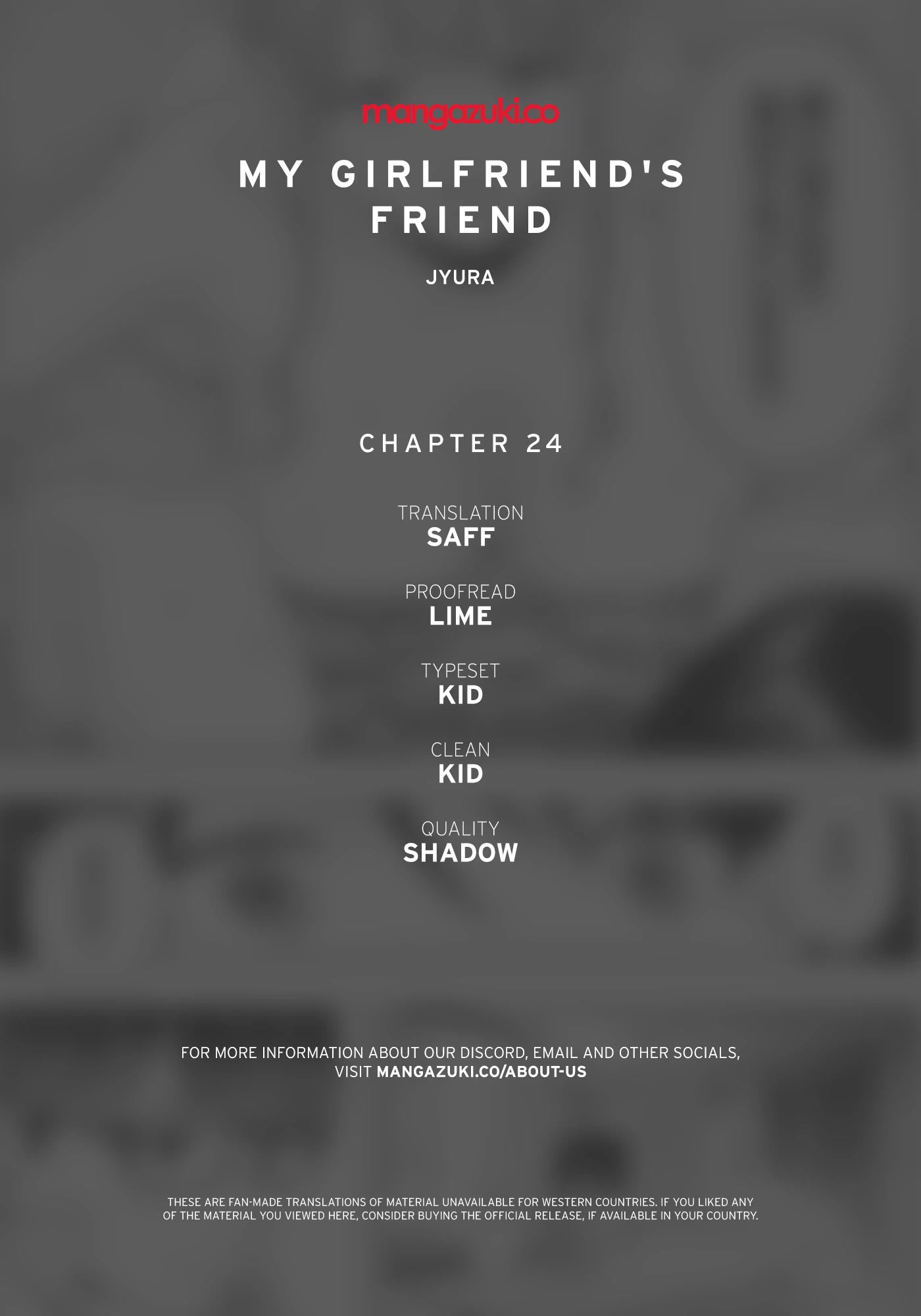 My Girlfriend's Friend Chapter 24 - Page 1